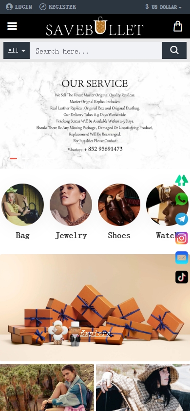 IMPORTANT NOTICE ABOUT COUNTERFEIT SAVEBULLET WEBSITES 1 savebullet offical store